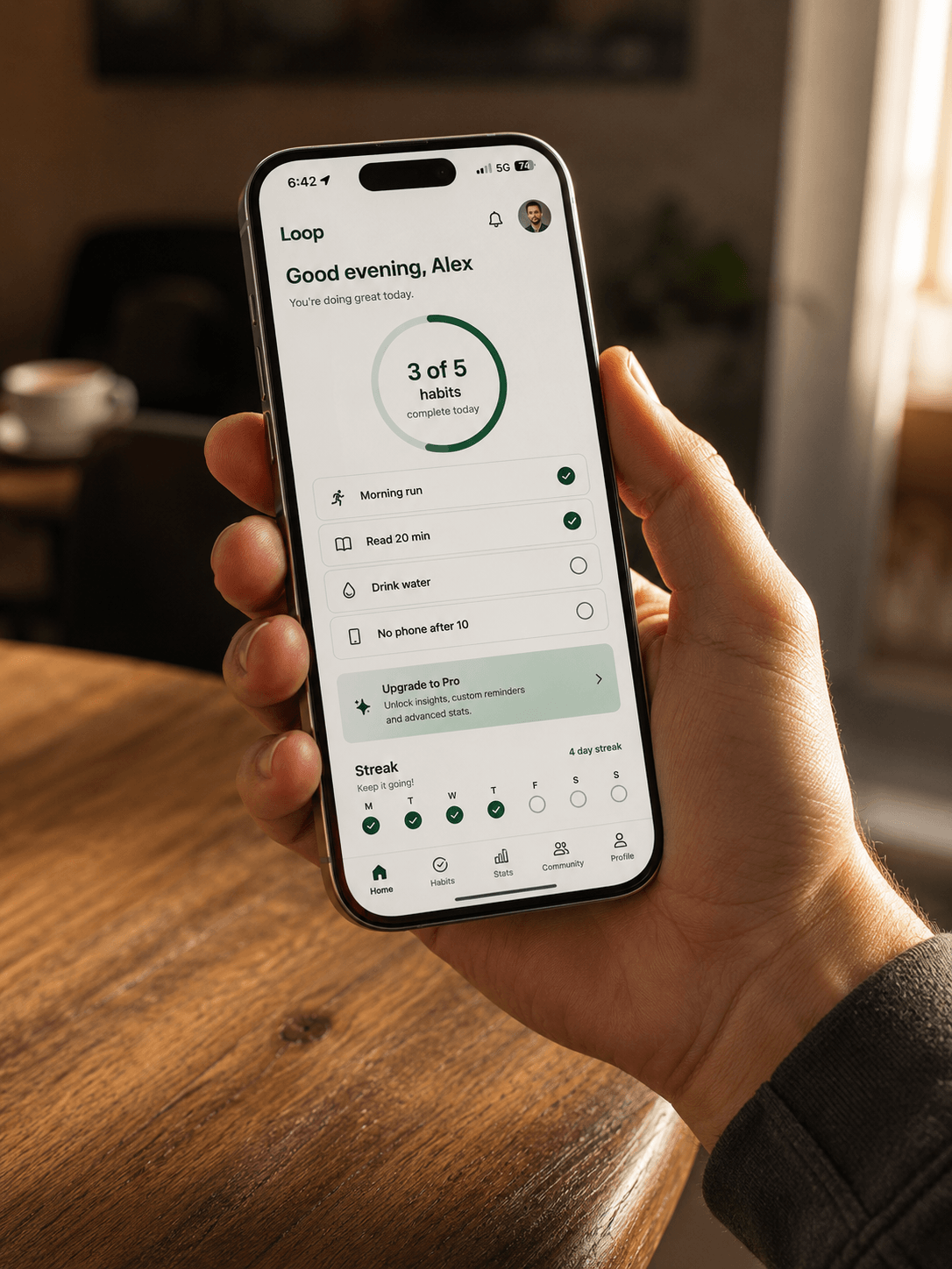 Mobile MVP built with our MVP development services