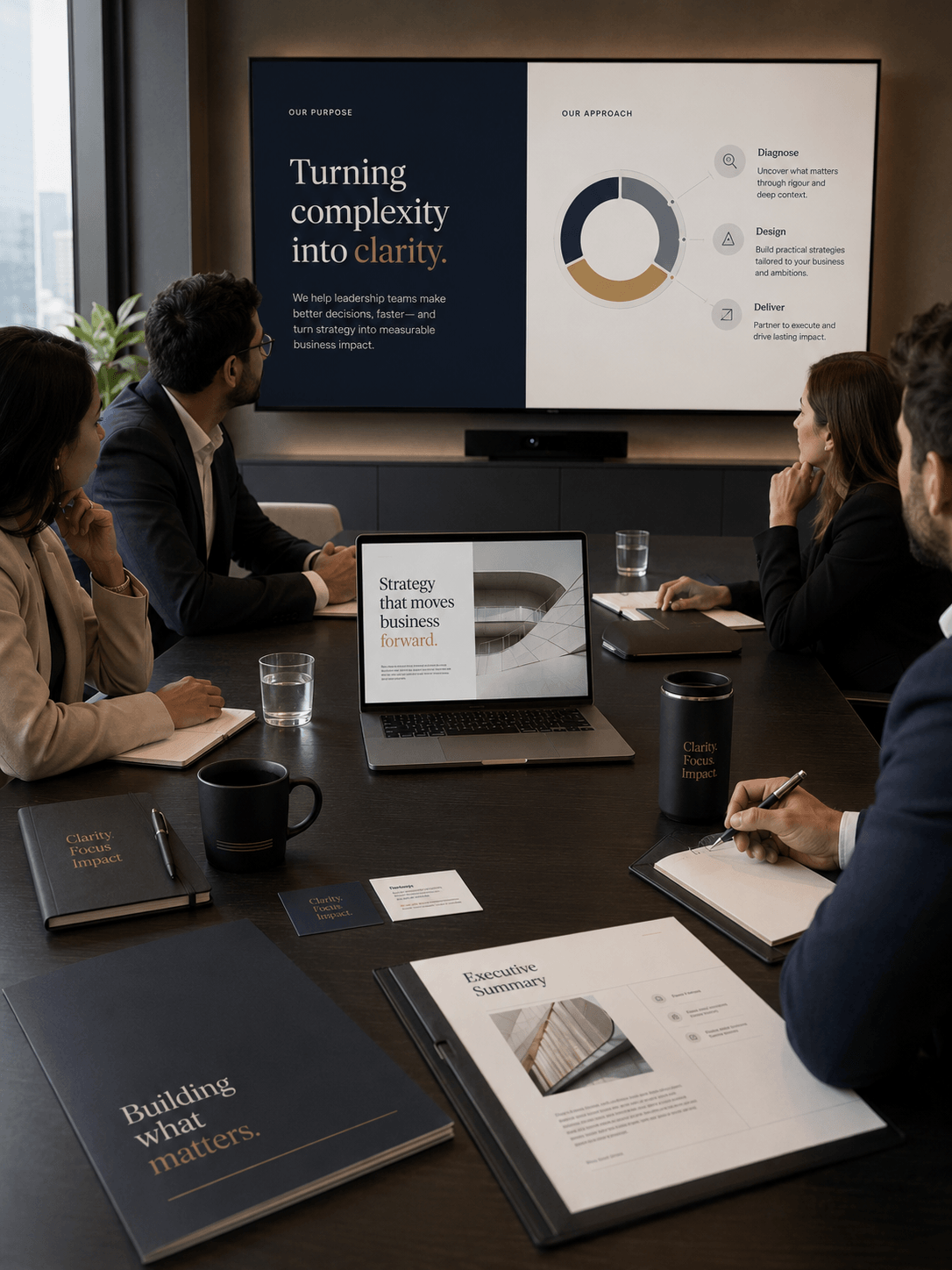 Service business going productised case study visual